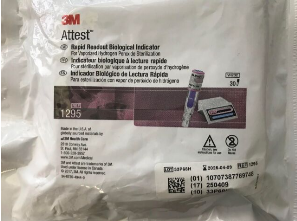 Indicador Biológico de Lectura Rápida 3M™ Attest™ H₂O₂