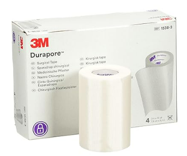 Durapore™ 3M™ — Cinta Quirúrgica de Alta Resistencia