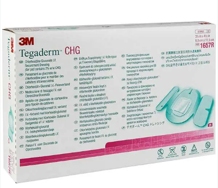 Tegaderm CHG 3M™  Apósito Antimicrobiano con Clorhexidina