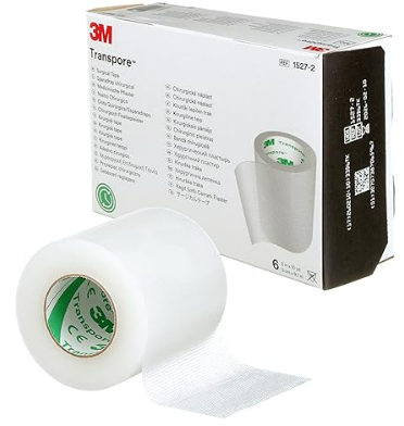 Transpore 3M™ Cinta Quirúrgica Transparente